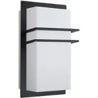 Rabalux Luminaire de façade noir Seattle pour ampoule E27 8169
