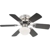 Globo Lighting 0307 - Ventilateur de plafond UGO 1xE27/60W/230V