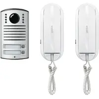 Legrand 366821 - Sonnette intérieur pour 2 appartements + panneau d'entrée LINEA 2000 IP54