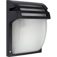 V-TAC Applique d'extérieur - IP44 - Noir mat