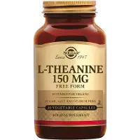Solgar , L-Théanine, Forme Libre, 150 mg, 60 Gélules Végétales