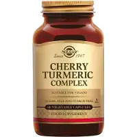 Solgar Complexe de curcuma et de cerise, 60 gélules végétales