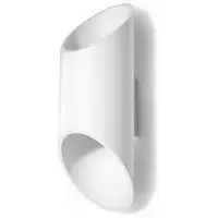 Sollux Applique PENNE 30 blanc 1xG9 8W aluminium 30x12x10cm
