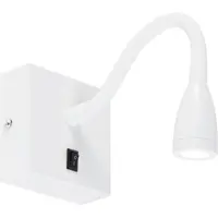 QAZQA Applique murale flexible moderne blanche LED - Flex