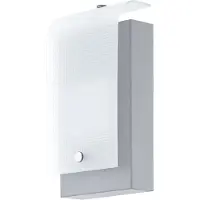 Eglo Lampe d'extérieur LED Éclairage mural, galvanisé, acier, H 22,5 cm