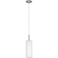 Eglo Troy 3 - Plafonnier À 1 Ampoule, Nickel Satiné, E27