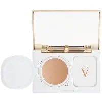 Valmont Perfecting Powder Cream Medium Beig Powders Marron Femme