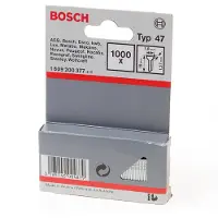 Bosch Clous à agrafer type 47, 1,8 x 1,27 x 19 mm, pack de 1000