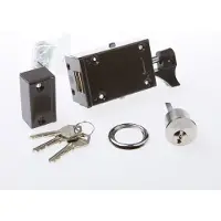 Lips Oplegslot - Bruin - Staal - - OSW 1757-60 D bijzet DIN links1