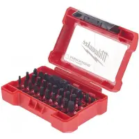 Milwaukee Coffret embouts SHOCKWAVE - - 4932464240 - 32 pièces - Acier spécial - Résistance à l'usure