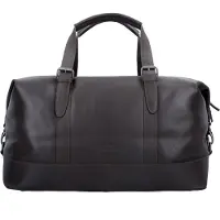 Leonhard heyden Sac de voyage 'Dakota' brun foncé