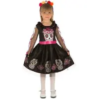 MOM Costume De Fille Crâne De Sucre