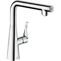 Hansgrohe robinet de cuisine monocommande Metris Select M71, 260 mm, 1 jet, chromé