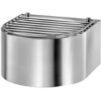 Delabie Lavabo mural , en acier inoxydable 1.4301, finition satinée