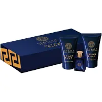 Versace Pour Homme Dylan Blue Eau de Toilette, 5 ml + Baume après-rasage 25 ml + Gel douche, 25 ml