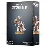 Games Workshop Warhammer 40k - White Scars Kor'Sarro Khan (Matières plastiques)