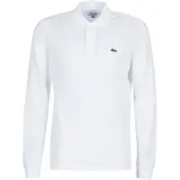 Lacoste Best Long Sleeve Polo Blanc L Homme