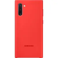 Samsung Cover Silicone Galaxy Note 10 Rouge