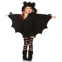 Leg avenue Cozy Bat fermeture clair sur le devant en polaire d
