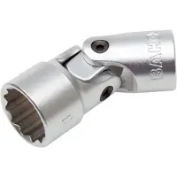 Bahco Clé à douille articulée 1/4", dodécagonale, 1/4