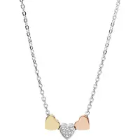 Fossil Chaîne 'VINTAGE MOTFIS' argent