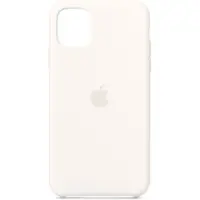 Apple iPhone 11 Back Cover Silicone Blanc