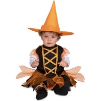 MOM Déguisement De Petite Sorcière Orange Pour Bébé