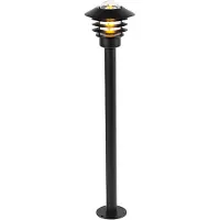 QAZQA Lampe d'extérieur moderne noire 100 cm IP44 - Prato