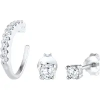 Elli Boucles d'oreilles argent