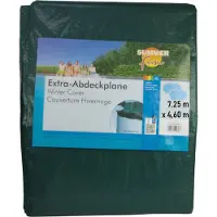 Summer Fun Couverture de piscine hivernale ovale 725 cm PVC vert