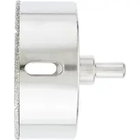 Graphite Foret diamanté pour carreaux de grès 73 mm, profondeur de forage maximale 30 mm