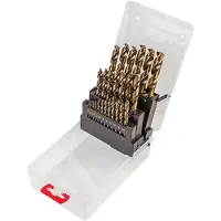 Verto Forets à métaux HSS-G, 1.0-13.0 mm, set de 25 pcs.