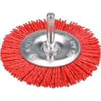 Verto Brosse pour meules abrasives avec tige 75 mm