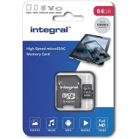 Integral Micro-Sdxc V10 100Mb/S 64Gb