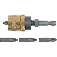 Topex Porte-embouts avec limiteur 1/4 5 pcs. 39D340