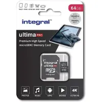Integral Carte mémoire Intégrale microSDHC V30 64GB
