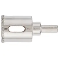 Graphite 25 mm diamond hole saw for tiles (57H287)