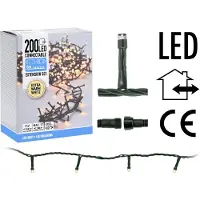 PerfectLED Guirlande de Noël - Linkable - 200 LED - 6 mètres - Eclairage blanc