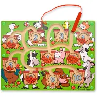Melissa & Doug LABYRINTH Chiffres avec MUR 12280