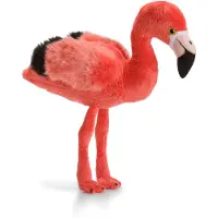 WWF Peluche Flamingo (23cm) réaliste Peluche oiseau rose rose