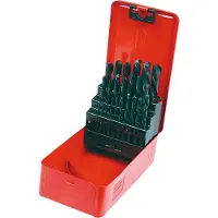 TOP Forets à métaux HSS, 1.0-13.0 mm, set de 25 pcs (1,0-13,0 mm)