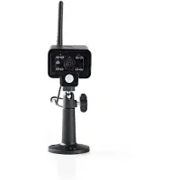 Nedis Caméra numérique sans fil 2,4 GHz Compatible avec CSWL120CBK & CSWL1