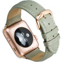 dbramante1928 Madrid Bracelet de Montre en Cuir pour Apple Watch 38 mm Vert