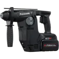 Panasonic EY7881X Perceuse/visseuse sans fil 28.8 V/3,4 Ah Kit complet (2 batteries + chargeur + adaptateur burin + Systainer Box)