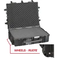 Explorer Cases 7726.B Valise de transport avec mousse noire 770x580x265 mm avec roulettes