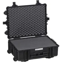 Explorer Cases 5823 Mallette de transport avec mousse noire 580x440x220 mm avec roulettes
