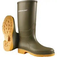 Dunlop Bottes de Pluie Rapido Vert-Taille 40