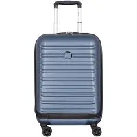 Delsey Segur 2.0 Valise à 4 roulettes Poche avant business 55 cm Bleu