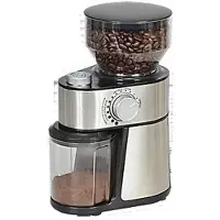 KitchenChef Kitchen Studio KSMC265230-B - Moulin à café - 400 ml - 200 Watt - inox brossé