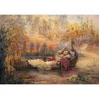Grafika Puzzle Josephine Wall - Rêves de Camelot - 1500 pièces fantasy Fantasy